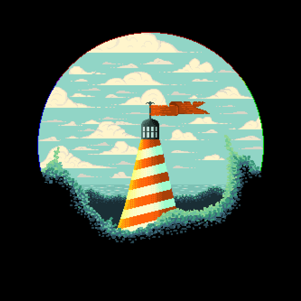 a lighthouse