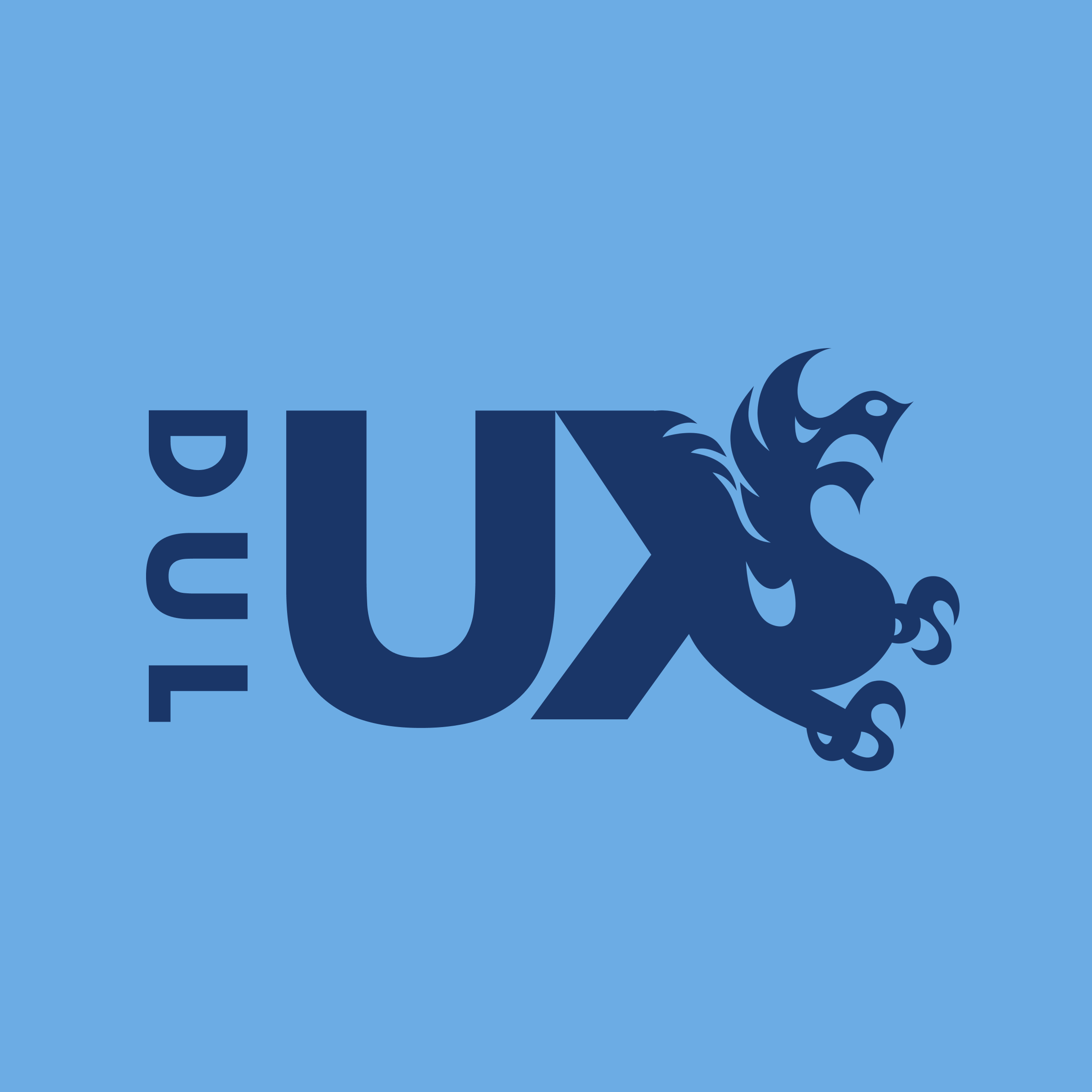 a logo reading DUL UX